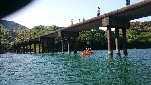 四万十川沈下橋カヌー