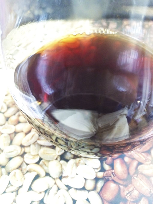 炭火焙煎コーヒー味見