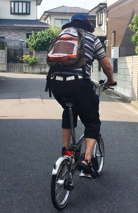 ブロンプトンでお買い物