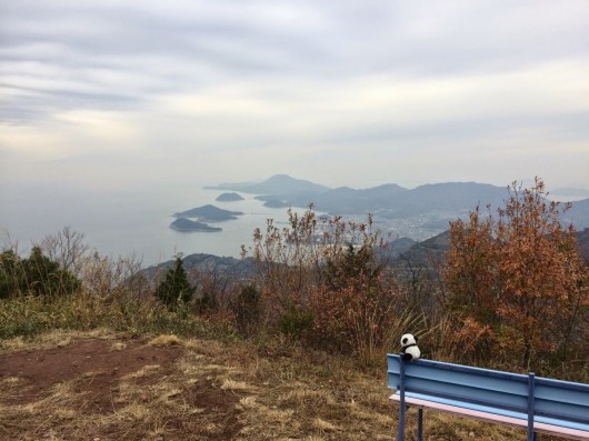 目的地の展望広場