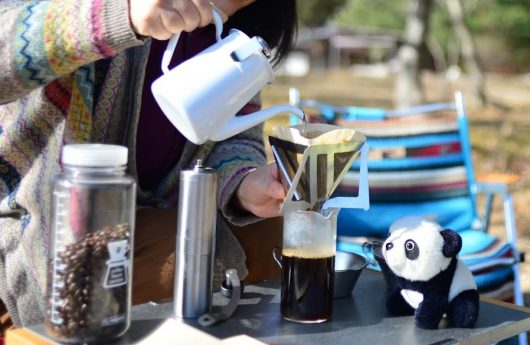 キャンプとコーヒー