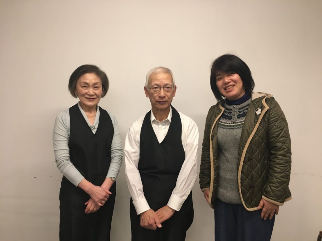 大坊夫妻と記念撮影