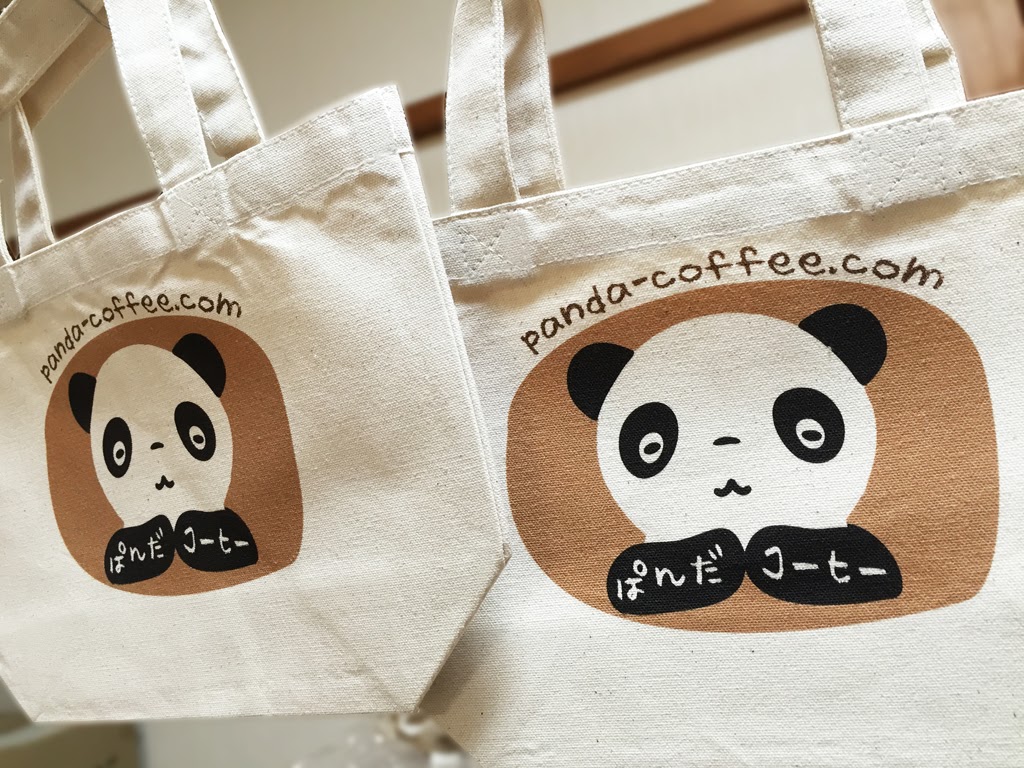 ぱんだコーヒーオリジナルエコバッグ