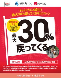 30パーセント戻ってくる